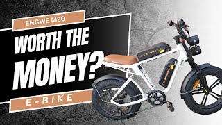 Engwe M20 Review: A Fun and Affordable E-Bike with a Motorcycle-Like Geometry by Frugal Fit Dad 7,921 views 9 months ago 15 minutes