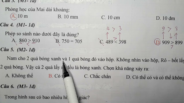 Bài ôn tập toán lớp 2 đầu năm 2023 năm 2024