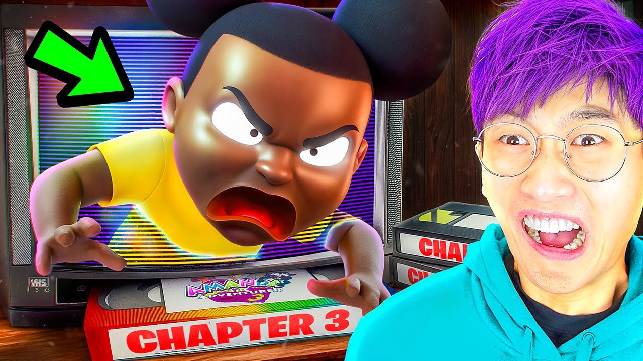 LANKYBOX Playing AMANDA THE ADVENTURER 3!? (NEW SECRET TAPES!)