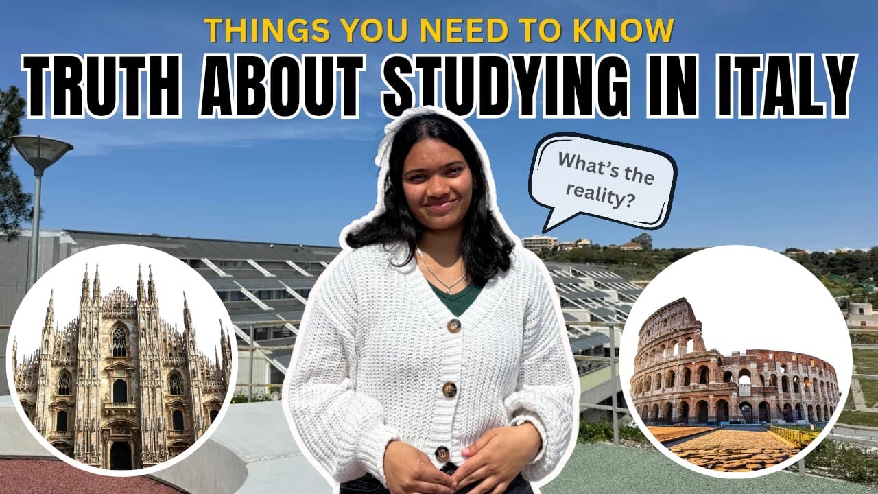 Truth about studying in Italy | The Reality 