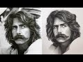 How to Draw West Cowboy  Step by Step || Realistic Portrait Sketch