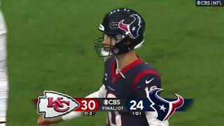 Information Jerrick McKinnon Game Winning Touchdown in Overtime | Chiefs vs Texans News