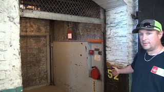Another Awesome Historic Otis Freight Elevator in Pittsburgh, PA