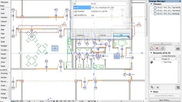 ARCHICAD Revision Management - Change Manager: Operations on Changes, Part 1