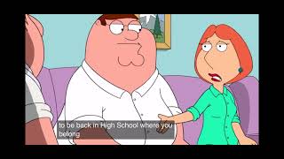 Family Guy Italian "Chris You Are Breaking Your Mothers Heart"