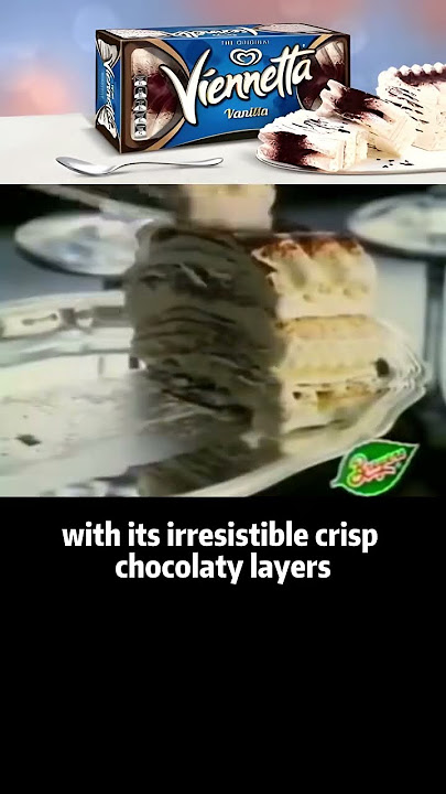 Epic TV commercial ads I watched last time. The Atas icecream Viennetta from Walls 我上次看过的史诗般的电视商业广告
