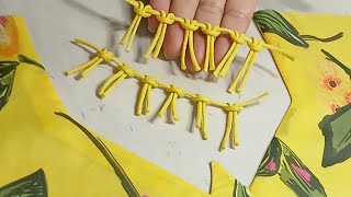 New Trending Summer Special Neck Design 2026/Pakistani Gala Design With dori cutting and stitching