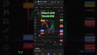 TODAY ETH LIVE TRADE..#trading ##cryptotrading ##viral #ethereum