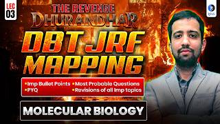 Molecular Biology | DBT JFR Mapping | Lec-3 | IFAS