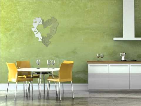 Miroir design coeurs