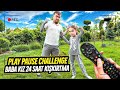 ELİF SİNEM PLAY PAUSE CHALLENGE !!! BABA KIZ 24 SAAT KIŞKIRTMA !!
