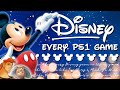 EVERY Disney PS1 Game Ranked & Reviewed | Sean Seanson