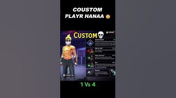 Best Character Skill Combination For Custom🥵#freefireshorts #freefire #shorts #foryou