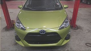 2016 Prius C Overview & Under the car!