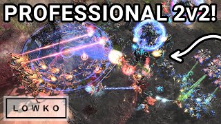 StarCraft 2: PRO 2v2  Dark & herO TEAM UP vs Serral & Oliveira!