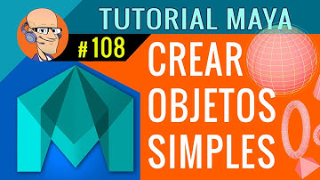 Tutorial Maya 2016 - Creación de Objetos Simples #108 (en español)