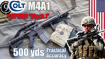 Cover Image for M4A1 Block I [🇺🇸America's Main Rifle] to 500yds: Practical Accuracy