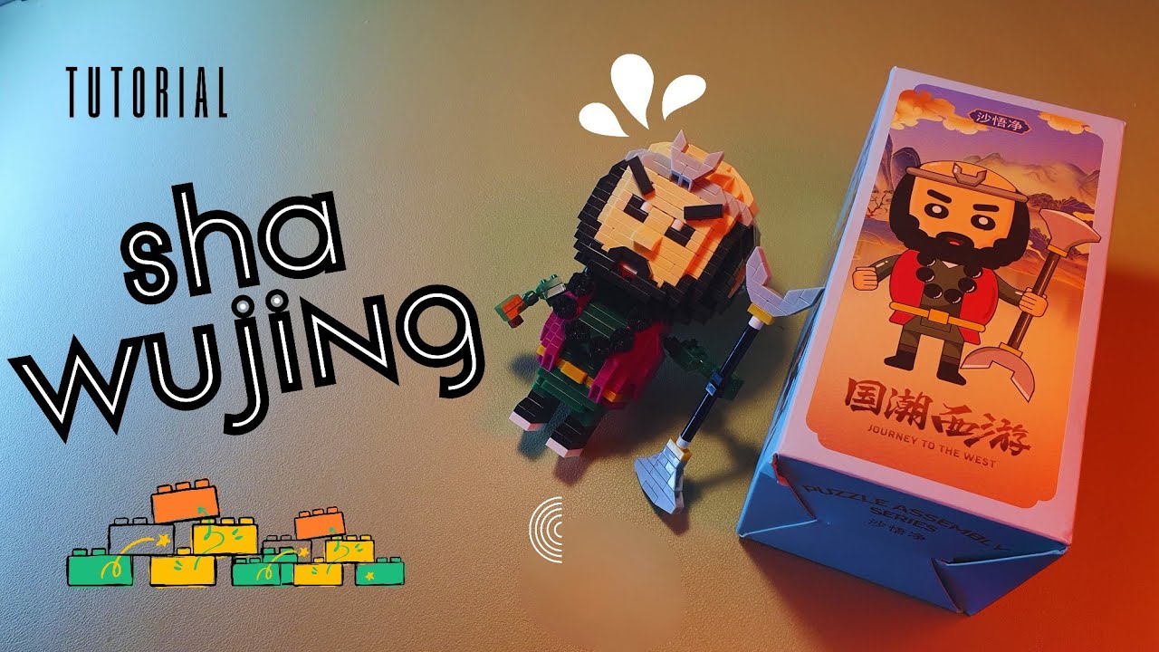 "The Ultimate Sha Wujing Brick Build! 🤯 Journey to the West Fans Must See!"