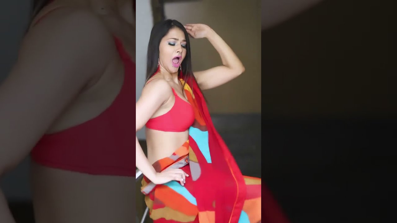 Namrita Malla Hot Saree Dance Youtube