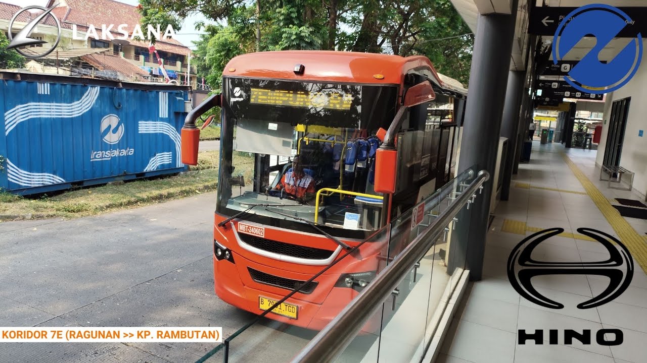 🟠[TRIP] Minitrans Hino GB 150 L AT Euro 4 Laksana Nucleus 5 (MBT-240602) (RAGUNAN - PASAR REBO)