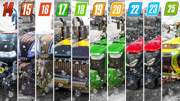 Fs14 Vs Fs15 Vs Fs16 Vs Fs17 Vs Fs18 Vs Fs19 Vs Fs20 Vs Fs22 Vs Fs23 Vs Fs25 | New Season |Timelapse