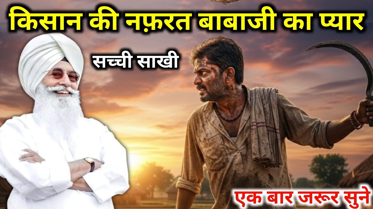 किसान की नफ़रत और बाबाजी का प्यार सच्ची साखी || Radha Soami Sakhi
