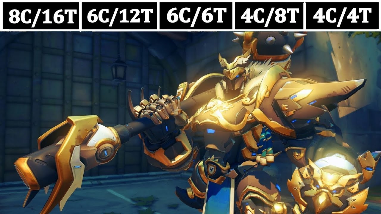 4C/4T vs 4C/8T vs 6C/6T vs 6C/12T vs 8C/16T Tested 13 Games YouTube