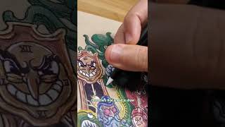 The Twisted Tale of Tiki Island - Drawing Goosebumps as vintage cartoons #goosebumps #art