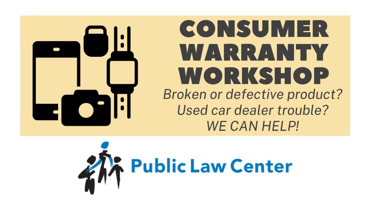 Consumer Warranty Workshop pt. 1