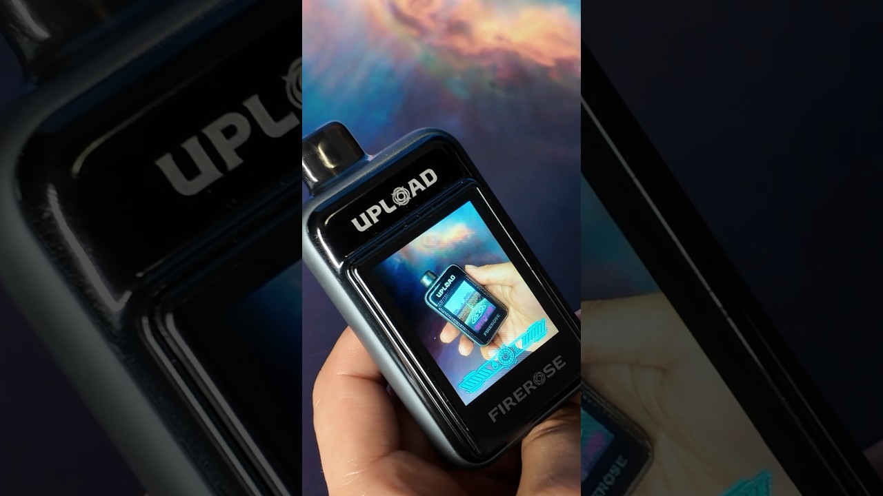 Firerose Upload 25000 puffs with 1st replaceable screen | App Control