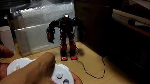 Wireless control of ROBOXERO with Wii Classic controller