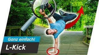 Airfreeze / L-Kick Tutorial- Handstand auf EINER HAND lernen | Andiletics @Andiletics