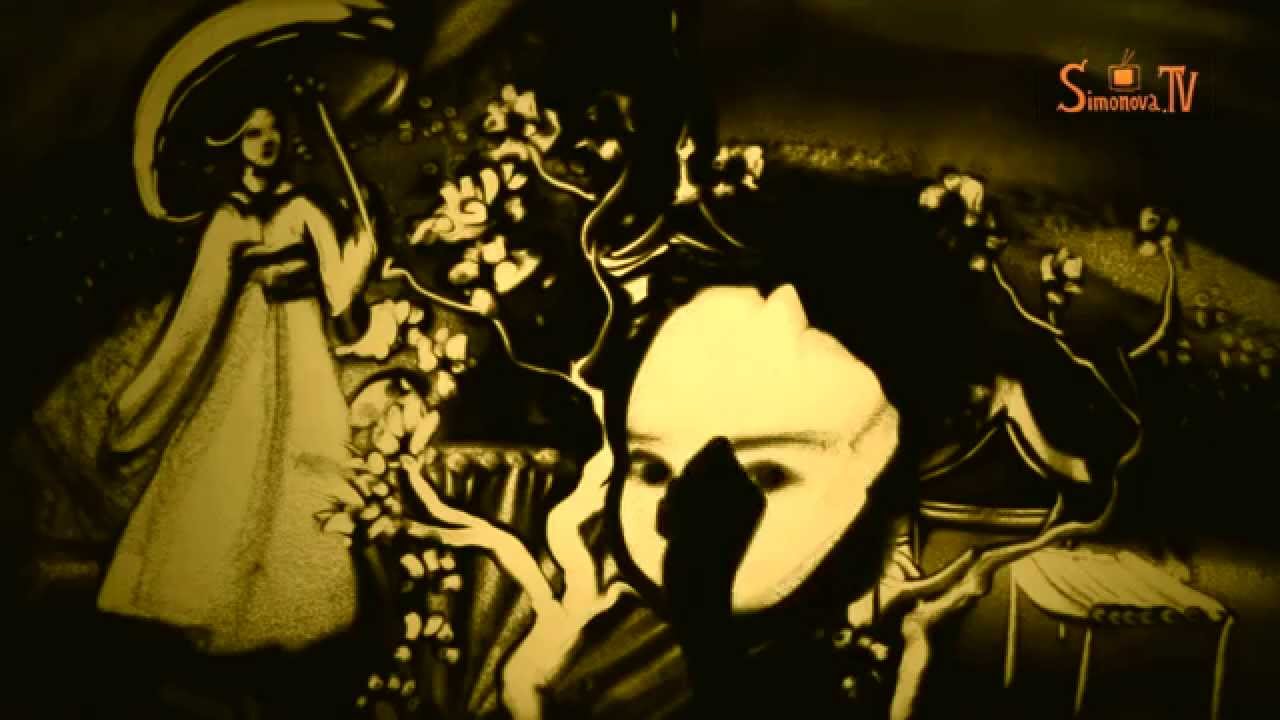 "Japanese adventures " by Kseniya Simonova (sand art&report) YouTube