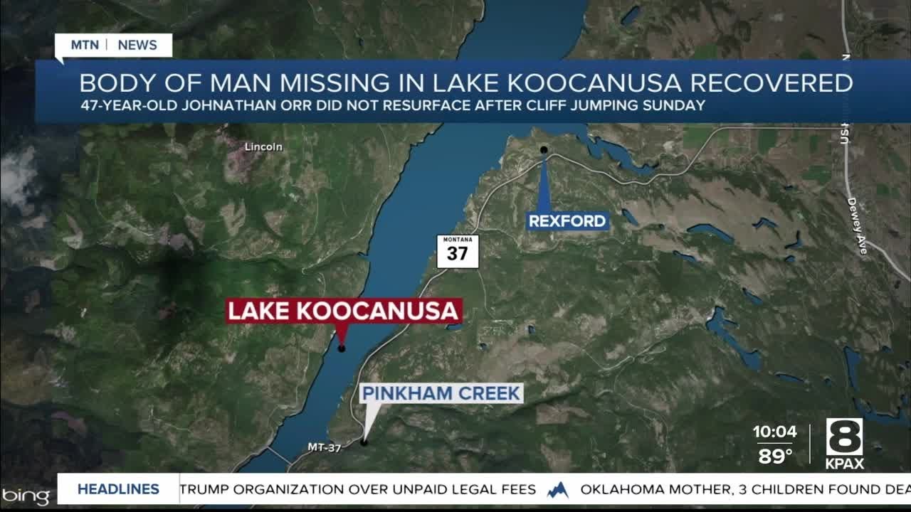 Body of man missing in Lake Koocanusa recovered - YouTube