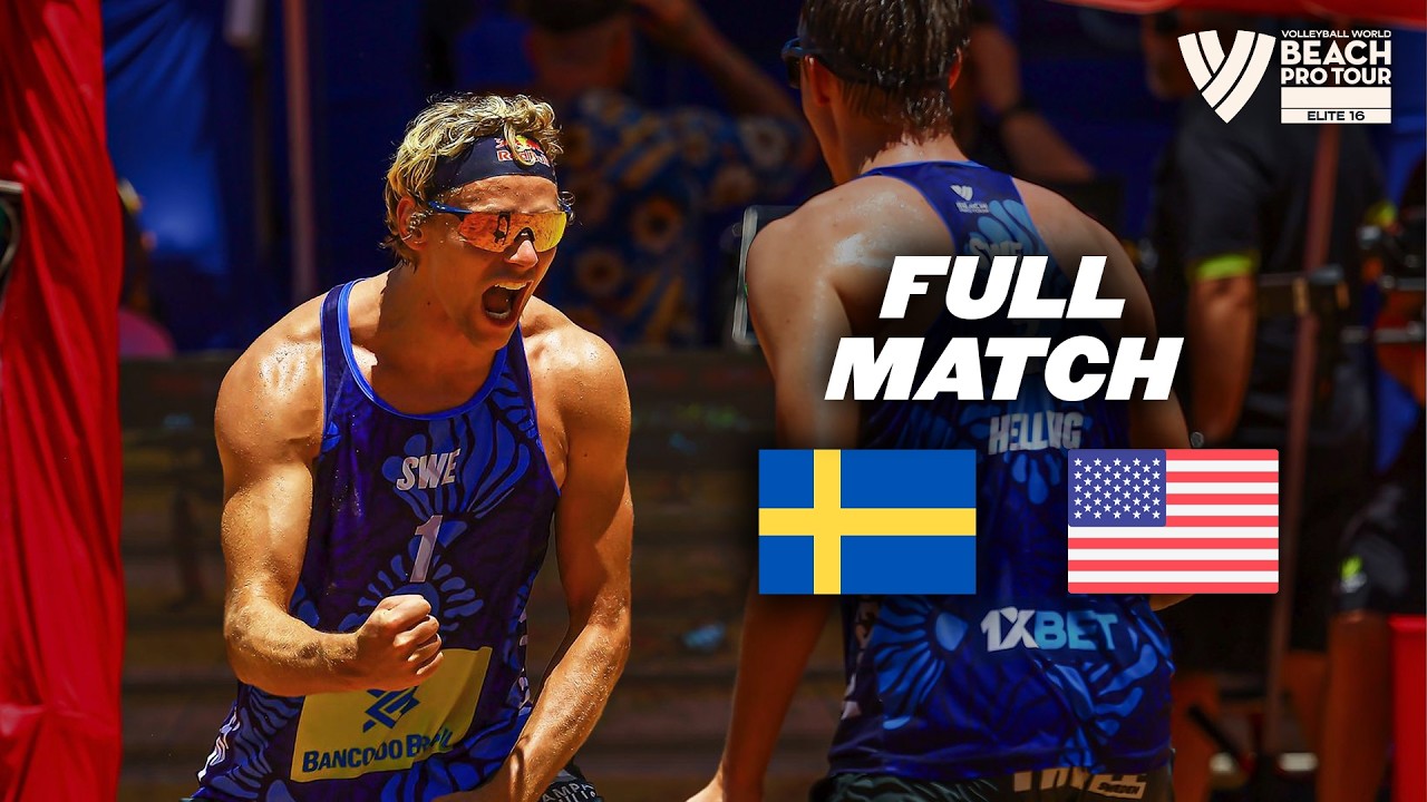 Åhman/Hellvig 🇸🇪 vs Crabb/Benesh 🇺🇸 - Semi Finals 2026 | Full Match - BPT João Pessoa