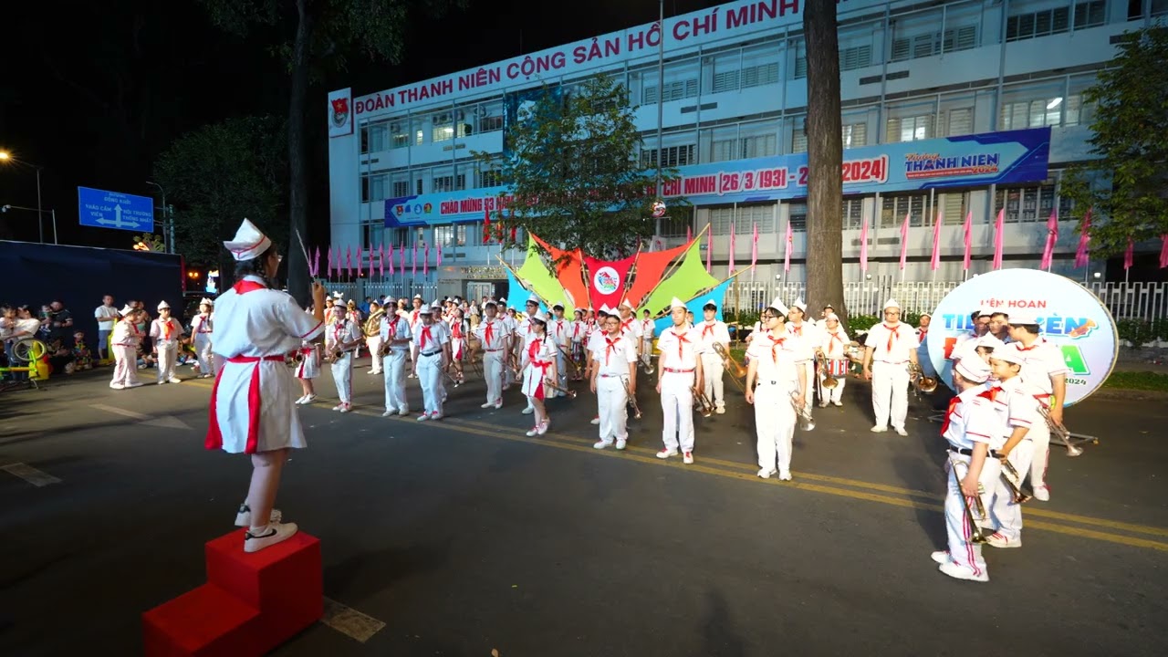 Đội nghi lễ Nhà thiếu nhi Tp. Hồ Chí Minh - Khai mạc Youth Fest 2024