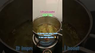 CCF Herbal Tea 🍵 boost immunity 💪 #food #recipe #ayurveda #drink #trending #ytshorts #feedshorts