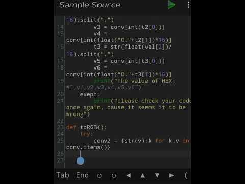 how to made colour code converter from hex to RGB and RGB to hex in ...