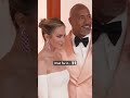 WATCH The Rock and Emily Blunt kid around backstage at Oscars 2023 | HELLO!