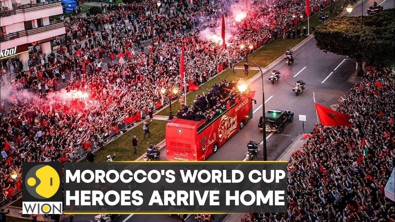 Morocco’s World Cup heroes arrive home to a grand welcome | International News | Top News | WION
