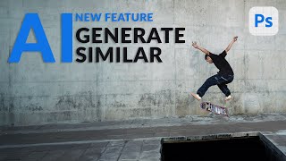 exploring the generate similar ai feature in photoshop beta