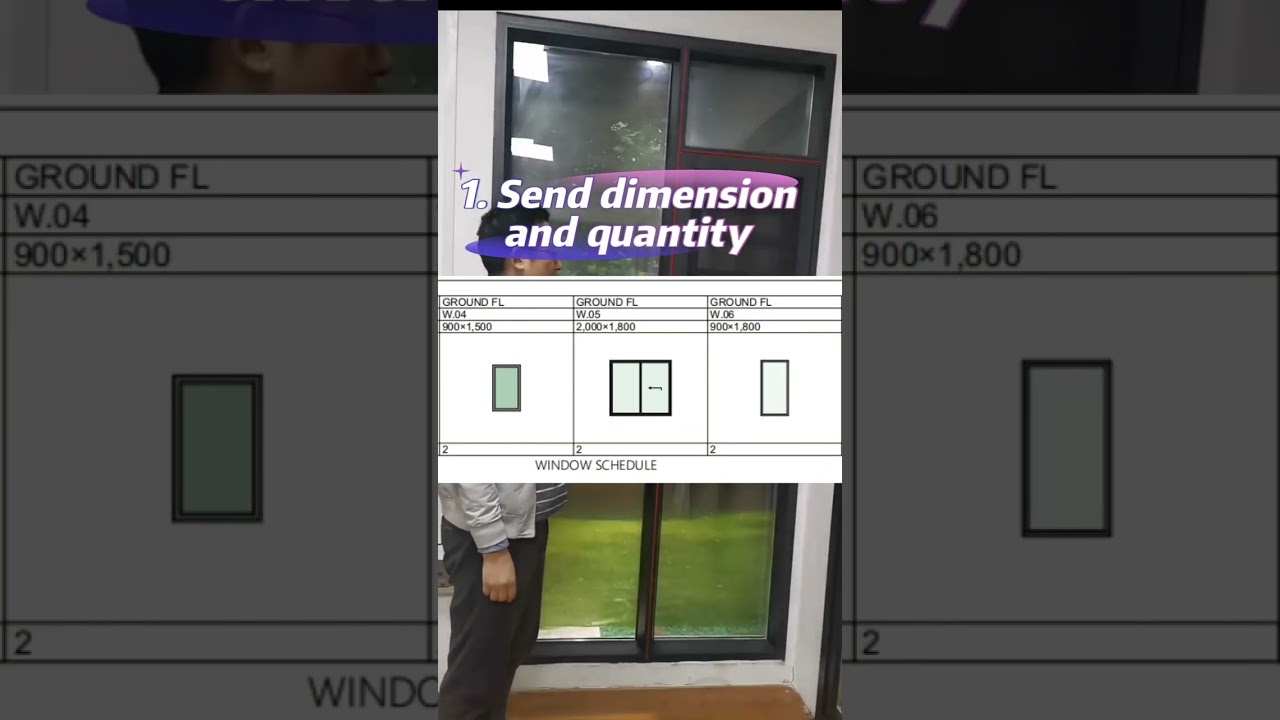 How To Custom aluminum Door from BFP Reaching I