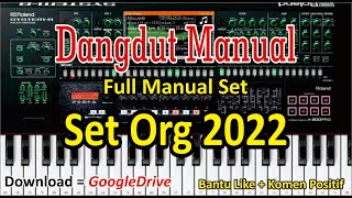 Set ORG Dangdut Manual 2022