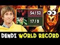 Dendi WORLD RECORD denies at 10 min — mid DESTROYED NaVi vs SGE