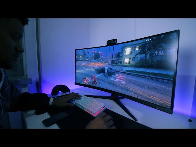 AOC CU34G2X/BK 34 LED Wide QuadHD 144Hz FreeSync Curvo