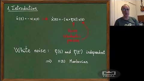 Lesson 6 (1/5). Stochastic differential equations. Part 1