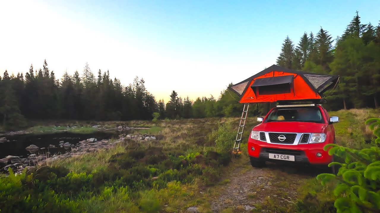 🏴󠁧󠁢󠁳󠁣󠁴󠁿 Leaving our hidden lake 🏕 Relaxing Camp Day 2