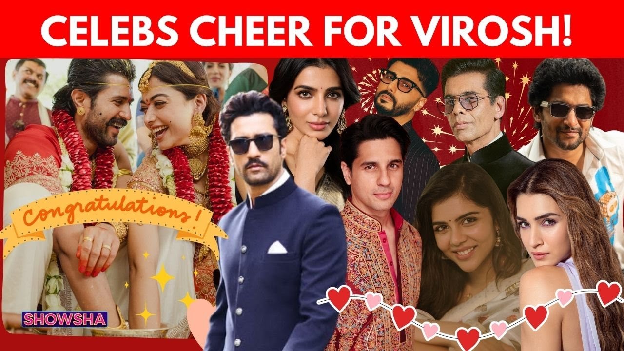 Vijay Deverakonda-Rashmika Mandanna Wedding: Vicky, Sidharth, Samantha, Kriti, Ananya Shower Love