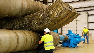 Biggest Heavy Duty Plate Rolling Metal Bending Machines - Massive Oversize Welded Beam Manufacturing