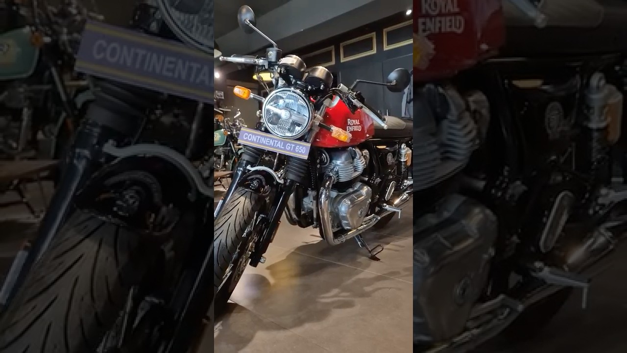 2025 RE GT 650 Red Colour in telugu | TechTravelTelugu
